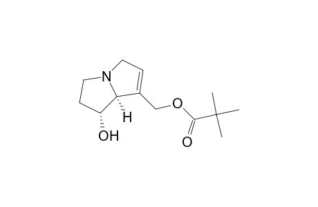 Propanoic acid, 2,2-dimethyl-, (2,3,5,7a-tetrahydro-1-hydroxy-1H-pyrrolizin-7-yl)methyl ester, (1R-trans)-