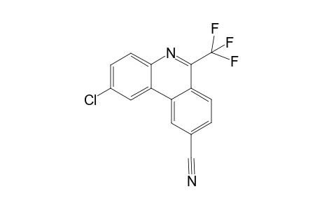 2-Chloro-6-(trifluoromethyl)phenanthridine-9-carbonitrile