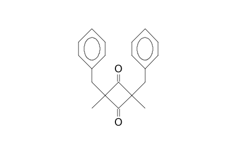 cis-2,4-Dibenzyl-2,4-dimethyl-1,3-cyclobutandione