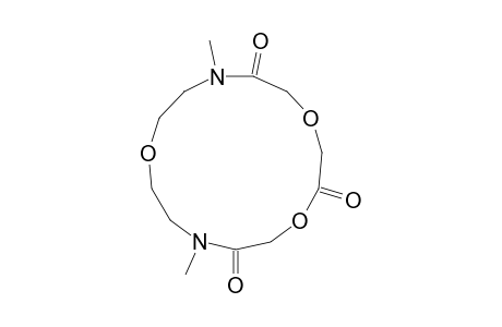 7,13-Dimethyl-1,4,10-trioxa-7,13-diazacyclopentadecane-2,6,14-trione