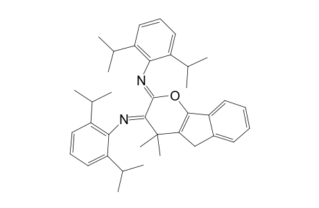 N,N'-(4,4-DIMETHYL-INDENO-[1,2-B]-PYRAN-2,3-DIYLIDENE)-BIS-(2,6-BIS-(1-METHYLETHYL)-BENZENAMINE)