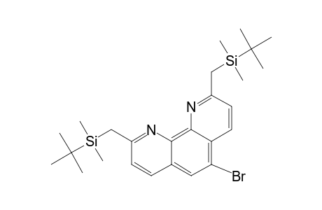 5-BROMO-2,9-BIS-[(TERT.-BUTYLDIMETHYLSILYL)-METHYL]-1,10-PHENANTHROLINE