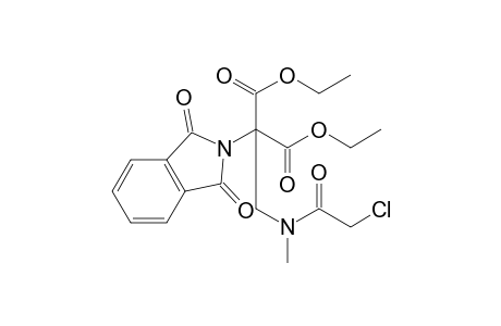 alpha-[(2-chloro-N-methylacetamido)methyl]-1,3-dioxo-2-isoindolinemalonic acid, diethyl ester