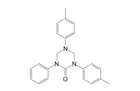 1,5-bis(4-methylphenyl)-3-phenyl-1,3,5-triazinan-2-one