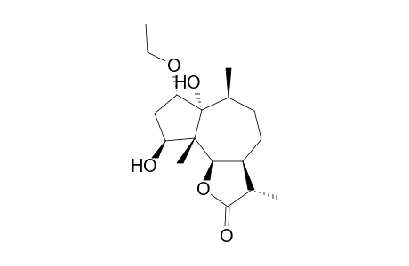 2-Ethoxy-4-hydroxy-11-methylparthenin