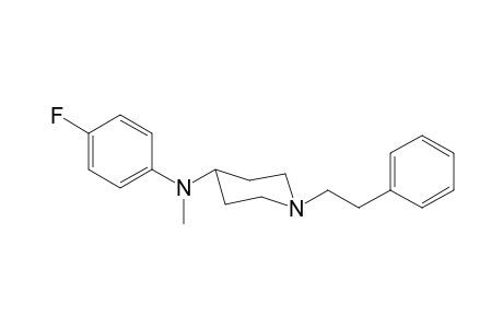 N-(4-Fluorophenyl)-N-methyl-1-(2-phenylethyl)piperidin-4-amine