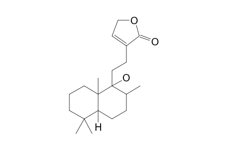 2(5H)-Furanone, 3-[2-[(1R,2R,4as,8as)-decahydro-1-hydroxy-2,5,5,8A-tetramethyl-1-naphthalenyl]ethyl]-