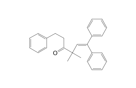 5-Hexen-3-one, 4,4-dimethyl-1,6,6-triphenyl-