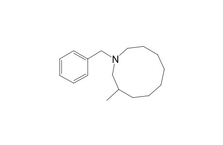 1-Benzyl-3-methylazacyclodecane