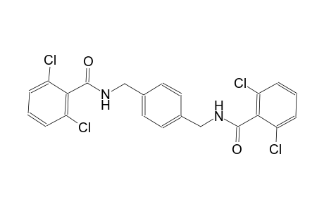 2,6-dichloro-N-(4-{[(2,6-dichlorobenzoyl)amino]methyl}benzyl)benzamide