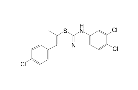 N-[4-(4-chlorophenyl)-5-methyl-1,3-thiazol-2-yl]-N-(3,4-dichlorophenyl)amine
