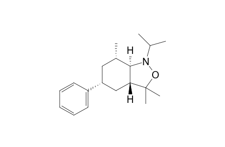 rac-(3aR,5R,7S,7aR)-1-isopropyl-3,3,7-trimethyl-5-phenyloctahydrobenzo[c]isoxazole