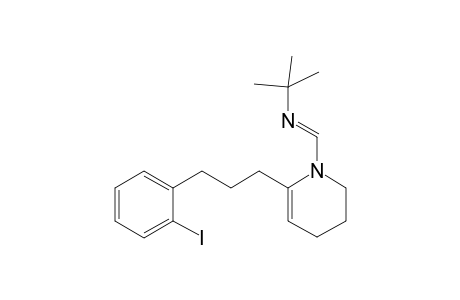 N-(N'-tert-Butylformimidoyl)-6-[3-(2-iodophenyl)propyl]-1,2,3,4-terthydropyridine