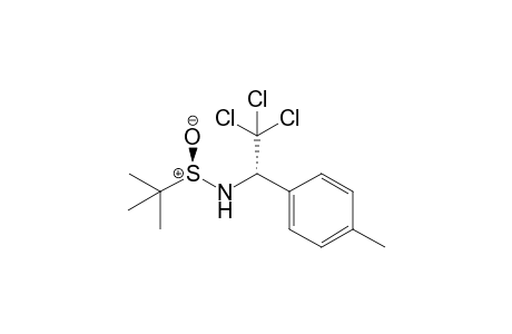 tert-butyl-oxido-[[(1S)-2,2,2-trichloro-1-(p-tolyl)ethyl]amino]sulfonium