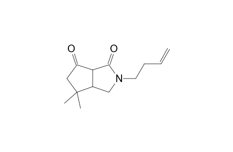 3-(4-Butenyl)-6,6-dimethyl-2,8-dioxo-3-azabicyclo[3.3.0]octane