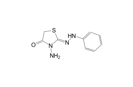 (2Z)-3-amino-1,3-thiazolidine-2,4-dione 2-(phenylhydrazone)