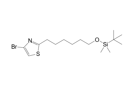 6-(4-bromanyl-1,3-thiazol-2-yl)hexoxy-tert-butyl-dimethyl-silane