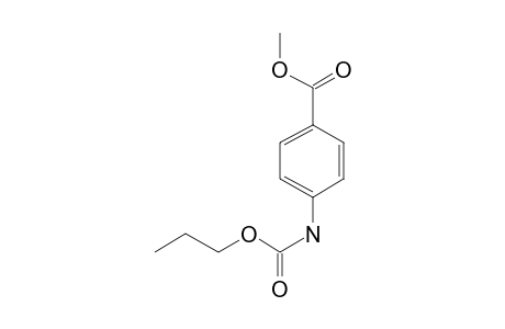 Methyl 4-aminobenzoate, N-(N-propyloxycarbonyl)-