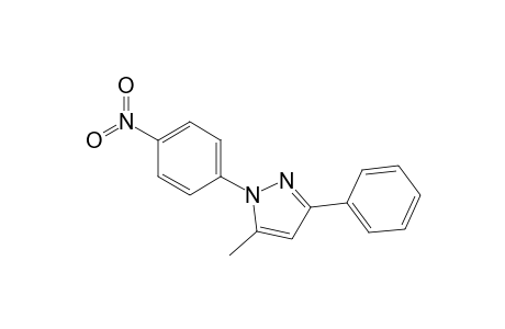 5-methyl-1-(4-nitrophenyl)-3-phenyl-pyrazole