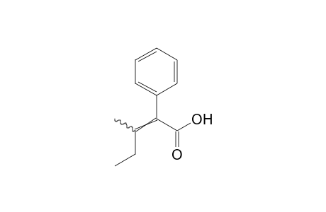 2-PENTENOIC ACID, 3-METHYL-2-PHENYL-,