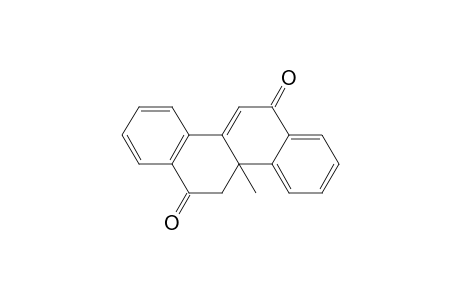 6,12-Chrysenedione, 4b,5-dihydro-4b-methyl-