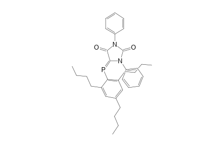 (E)-1,3-Diphenyl-5-(2,4,6-tri-butylphenylphosphinidene)imidazolidine-2,4-dione