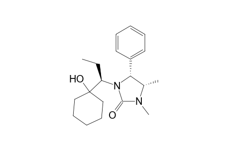 (4R,5S,1'R)-1-Methyl-3-[1-(1-hydroxycyclohexyl)propyl]-4-phenyl-5-methylimidazolidin-2-one