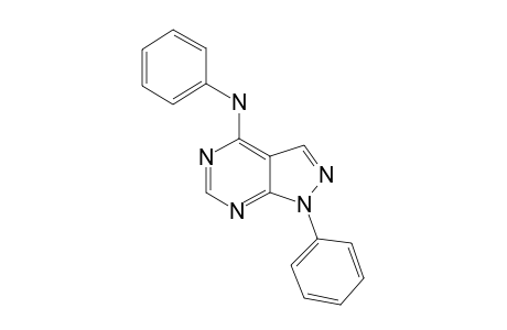 N,1-Diphenyl-1H-pyrazolo[3,4-D]pyrimidin-4-amine