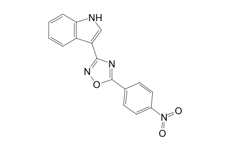 3-(Indol-3-yl)-5-(4-nitrophenyl)-1,2,4-oxadiazole
