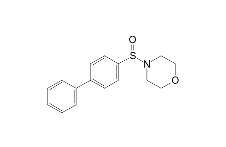 4-(4-phenylphenyl)sulfinylmorpholine