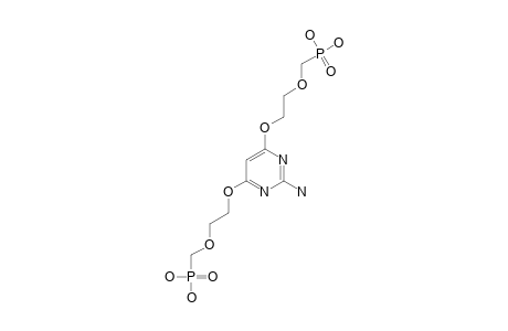 2-AMINO-4,6-BIS-[2-(PHOSPHONOMETHOXY)-ETHOXY]-PYRIMIDINE