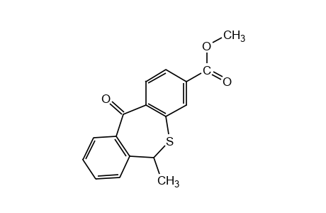 6,11-DIHYDRO-6-METHYL-11-OXODIBENZO[b,e]THIEPIN-3-CARBOXYLIC ACID, METHYL ESTER