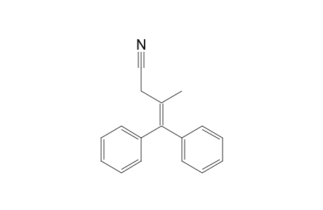 3-Methyl-4,4-diphenyl-3-butenenitrile