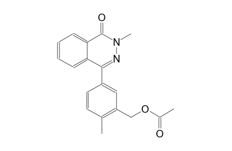 2-methyl-5-(3-methyl-4-oxo-3,4-dihydro-1-phthalazinyl)benzyl acetate