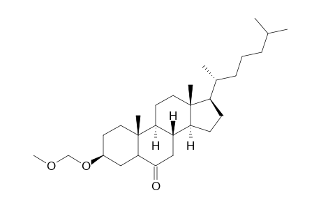 3-.beta.-Methoxymethoxy-cholestan-6-one