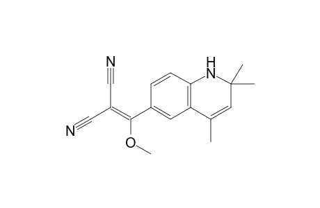 6-(1-Methoxydicyanovinyl)-1,2-dihydro-2,2,4-trimethylquinoline
