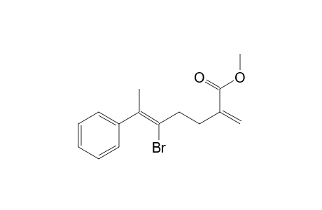 (Z)-methyl 5-bromo-2-methylene-6-phenyl-5-heptenoate