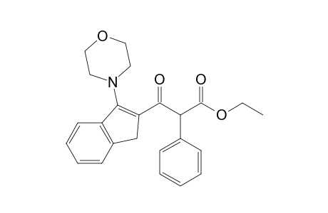 Ethyl 3-[3-morpholino-1H-inden-2-yl]-3-oxo-2-phenylpropionate