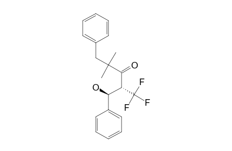 5-HYDROXY-2,2-DIMETHYL-1,5-DIPHENYL-4-TRIFLUOROMETHYL-3-PENTANONE;ANTI-ISOMER