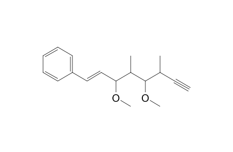 3,5-Dimethyl-4,6-dimethoxy-8-phenyloct-7-en-1-yne
