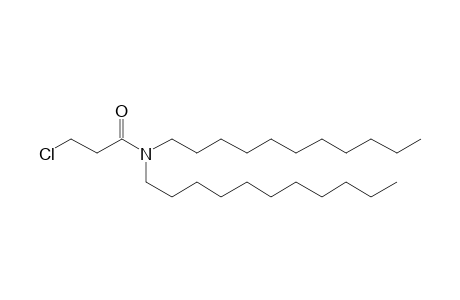 Propanamide, N,N-diundecyl-3-chloro-