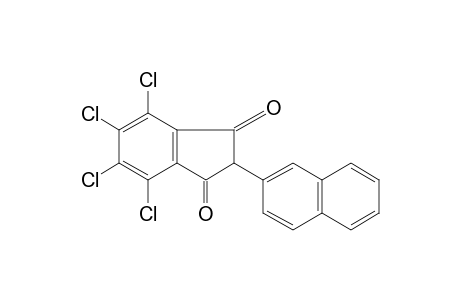 2-(2-NAPHTHYL)-4,5,6,7-TETRACHLORO-1,3-INDANDIONE