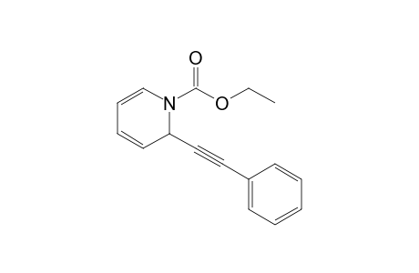 2-(2-phenylethynyl)-2H-pyridine-1-carboxylic acid ethyl ester