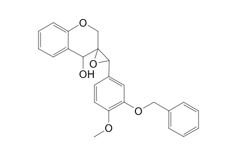 3'-(3-benzoxy-4-methoxy-phenyl)spiro[chroman-3,2'-oxirane]-4-ol