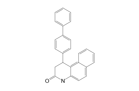 1-(4-PHENYLPHENYL)-3-OXO-1,2,3,4-TETRAHYDROBENZO-[F]-QUINOLINE
