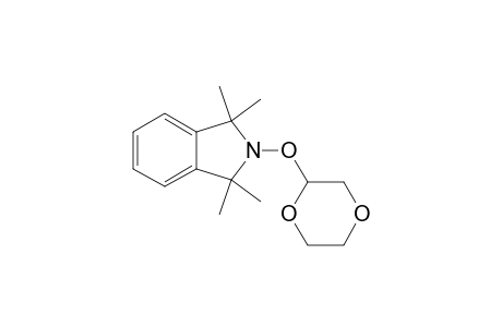 2-(1,1,3,3-TETRAMETHYL-2,3-DIHYDRO-1H-ISOINDOL-2-YLOXY)-1,4-DIOXANE