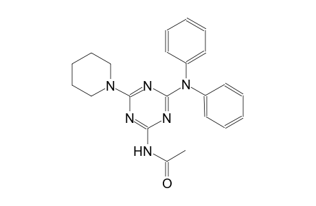 acetamide, N-[4-(diphenylamino)-6-(1-piperidinyl)-1,3,5-triazin-2-yl]-