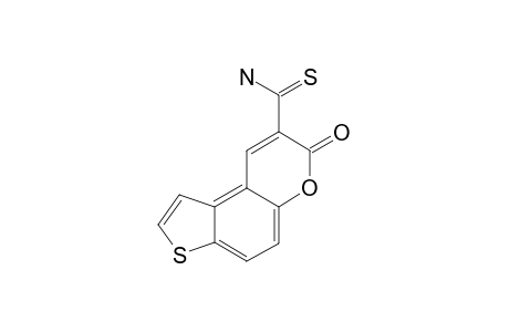 7-Oxo-7H-thieno(3,2-F)(1)-benzopyran-8-thiocarboxamide
