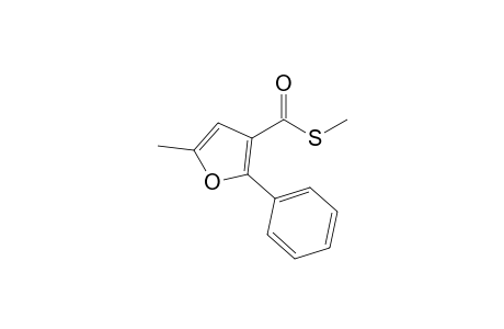 S-Methyl 5-methyl-2-phenylfuran-3-carbothioate