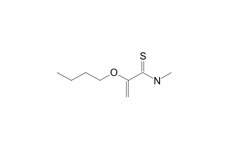 N-METHYL-2-BUTOXY-2-PROPENETHIOAMIDE